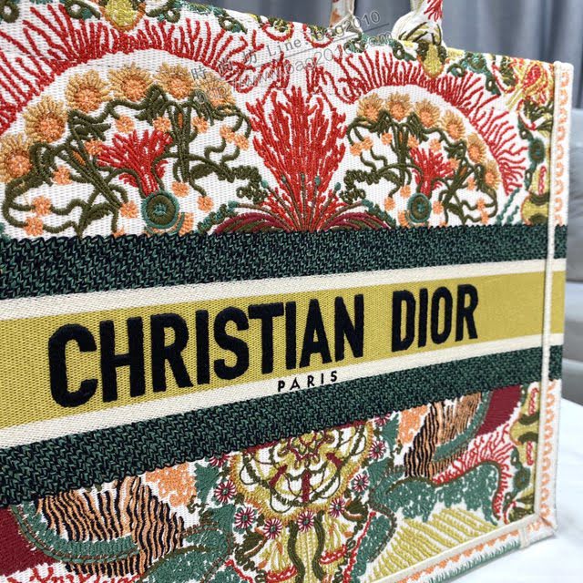 Dior女包 迪奧book tote多色in Lights小號托特包 Dior刺繡購物袋  dfk1819